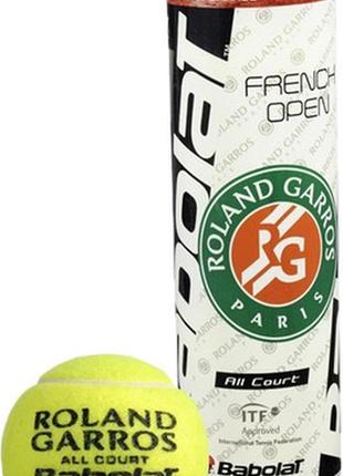 Теннисный мяч babolat roland garros all court1 фото