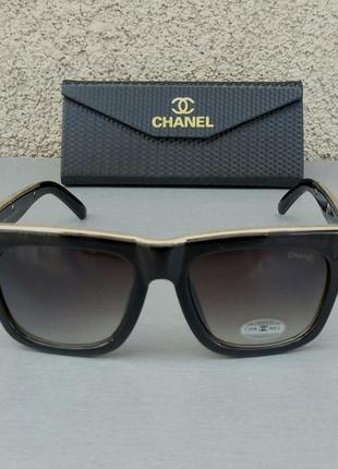 Окуляри брендові жіночі сонцезахисні окуляри коричневі з градієнтом