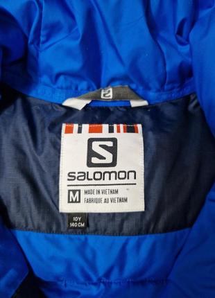 Підлітковий пуховик на хлопчика salomon9 фото