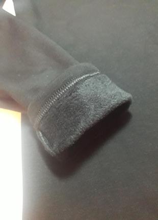 Комплект термобілизни на хутрі кофта і штани, чоловічий термокомплект на хутрі реглан і кальсони5 фото