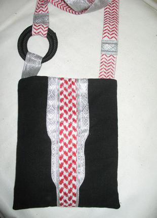 Стильная лёгкая сумка в стиле бохо новая