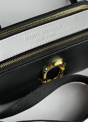 Сумка кроссбоди marc jacobs the snapshot black/multi premium