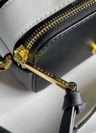 Сумка кроссбоди marc jacobs the snapshot black/multi premium