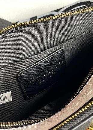 Сумка кроссбоди marc jacobs the snapshot black/multi premium