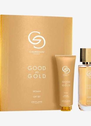 Подарунковий набір giordani gold good as gold oriflame, 50 мл
