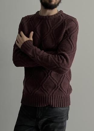 Jack jones premium wool knit свитер шерсть премиум новый оригинал плотный теплый красивый стильный крупный дорогой6 фото