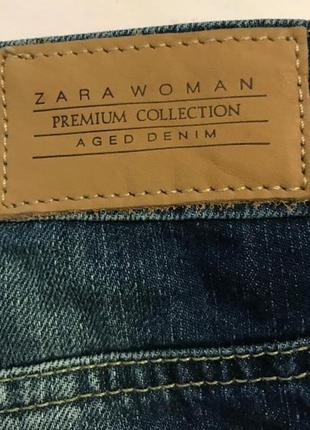 Джинсовая мини-юбка, zara, размер 34/xs-s9 фото