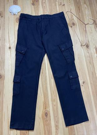 Карго штани - брюки hilfiger collection tommy jeans cargo pants1 фото