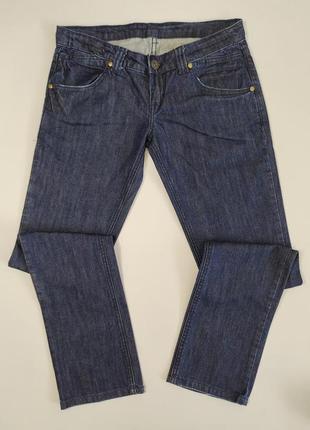 Жіночі базові прямі джинси let's go, італія, р.м/l3 фото
