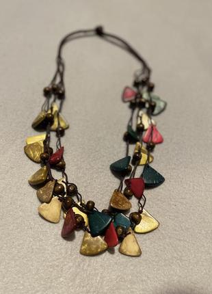 Вінтажні буси. вінтажне кольє. вінтажне намисто.