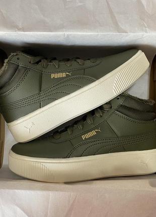 Кроссовки унисекс утепленные puma vikky staked mid 372205-05