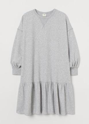 Нове плаття, сукня світшот h&m