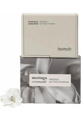 Мінеральна пудра heimish moringa ceramide pressed setting powder 5 г