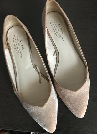 Туфли балетки золушки