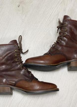 Кожаные ботинки leather appers.размер 41-42.ботинки,сапоги2 фото