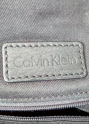 Стильна фірмова шкіряна сумка calvin klein(original).5 фото