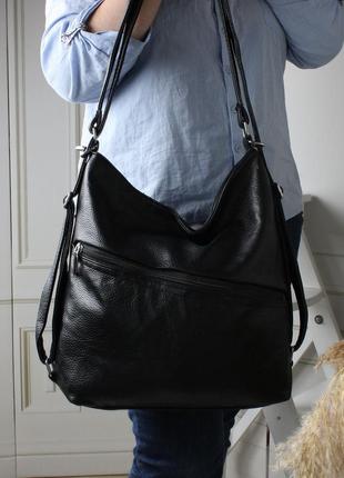 Женская мягкая сумка, сумка-мешок, сумка-рюкзак с длинным ремешком, вмещает а4
