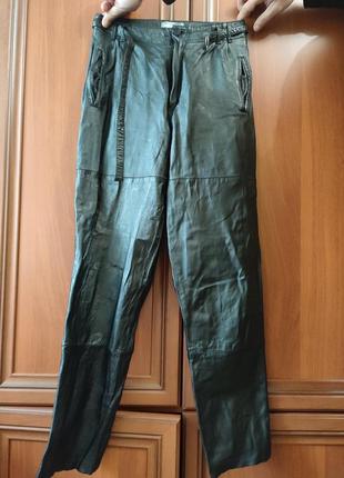 Шкіряні брюки , під поясок