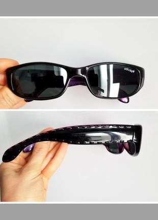Стильные солнцезащитные очки узкие узкая модель1 фото