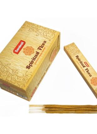 Sandesh spiritual flora (плочка пачка) 15 грамм, ароматичні палички, натуральні палички, пахощі