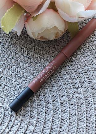 Контурний олівець для губ huda beauty lip contour 2.0 automatic lip pencil