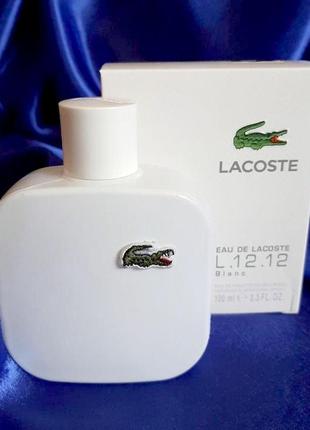 Lacoste eau de l.12.12 blanc men💥original 3 мл розпив аромату затест2 фото