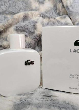 Lacoste eau de l.12.12 blanc men💥original 3 мл розпив аромату затест6 фото