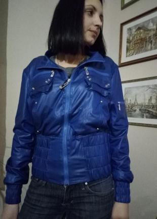 Куртка женская легкая без капюшона6 фото