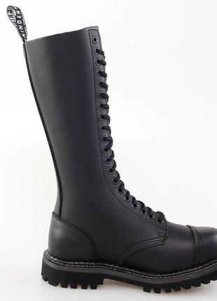 Ботинки grinders сапоги высокие 20 люверсов кожа гриндерсы steel стальной носок шурупы жел...