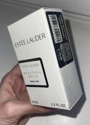 Духи estee lauder духи со шлейфом beautiful belle2 фото