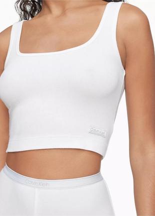 Укороченная майка calvin klein1 фото