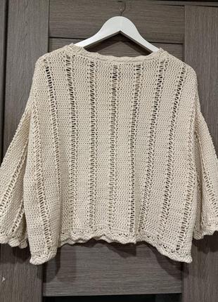 Вʼязаний светрик mango 2