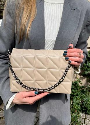 Сумка «донна» кофейная