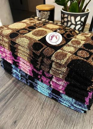 Набор кухонных полотенец, густой ворс, красивые цвета