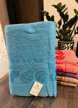Качественные банные полотенца, двухсторонняя махра8 фото