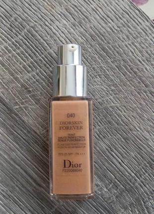 Тональный крем «совершенный макияж» dior diorskin forever perfect makeup everlasting wear pore refin