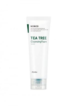 Пенка для умывания a'pieu nonco tea tree cleansing foam1 фото