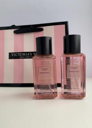 Bombshell мист, mist, мост, спрей, mini travel 75 ml victoria secret