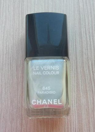 Лак chanel le vernis nail colour 645 paradisio2 фото