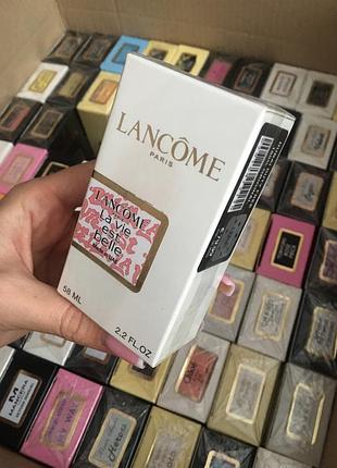 Шлейфові парфуми lancome духи зі шлейфом la  vie est belle