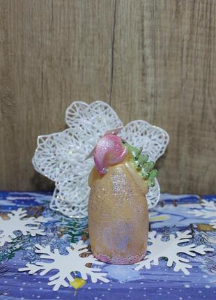 Свеча дед мороз