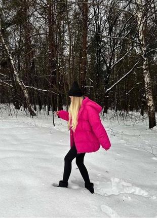 Куртка зимова дута курточка пуховик6 фото