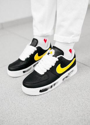 Шкіряні жіночі кросівки nike air force g-dragon (36-41)😍