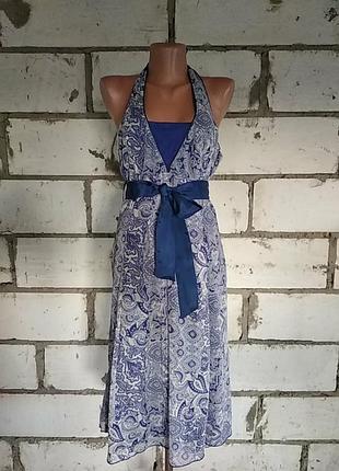 Шифонова сукня на підкладці.