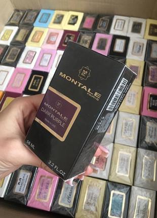 Montale шлейфові парфуми духи dark purple