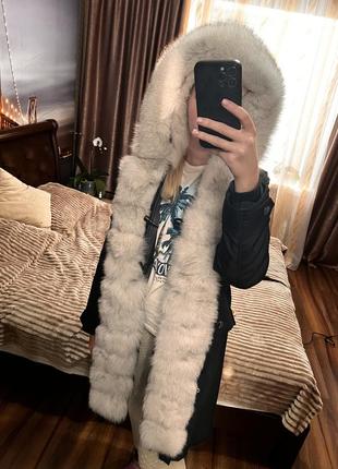 Парка с мехом