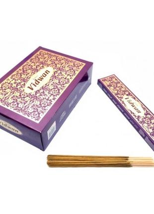 Tulasi vidwan (плоская пачка) 25 грамм , ароматические палочки, натуральные палочки, благовония1 фото