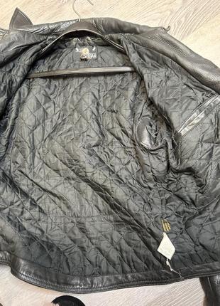 Мото куртка байкерская кожаная куртка sylman кожурка косуха байк2 фото