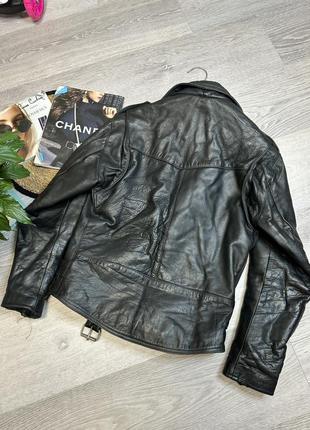 Мото куртка байкерская кожаная куртка sylman кожурка косуха байк9 фото