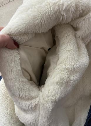 Зимняя джинсовая курточка для девочки